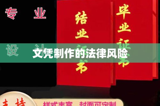 南丹文凭制作的法律风险