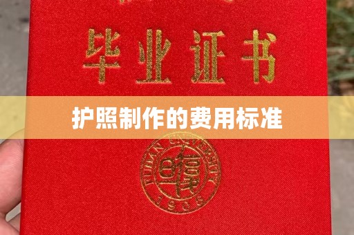 罗东护照制作的费用标准